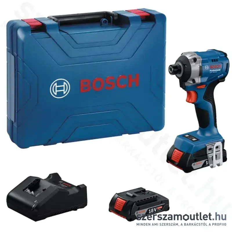 BOSCH GDR 18V-215 Professional Akkus szénkefementes ütvefúró-csavarozó 1/4