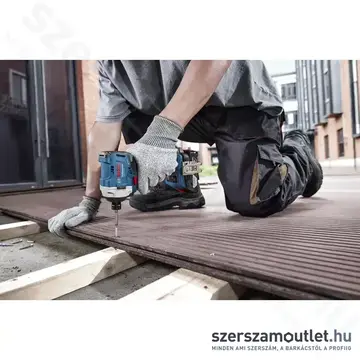 BOSCH GDR 18V-215 Professional Akkus szénkefementes ütvefúró-csavarozó 1/4", 215Nm (2x2,0Ah/18V)