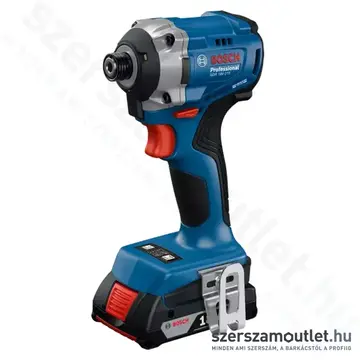 BOSCH GDR 18V-215 Professional Akkus szénkefementes ütvefúró-csavarozó 1/4", 215Nm (2x2,0Ah/18V)