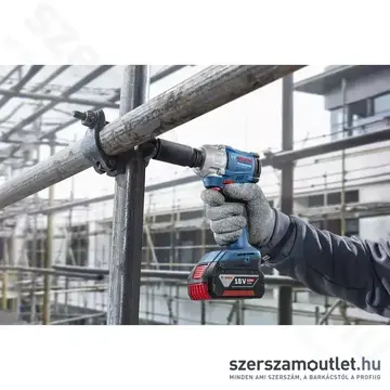 BOSCH GDS 18V-350 Akkus ütvecsavarozó L-Caseben (350Nm 1/2