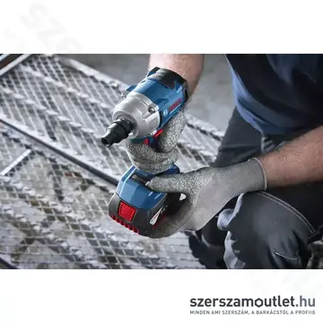 BOSCH GDS 18V-350 Akkus ütvecsavarozó L-Caseben (350Nm 1/2