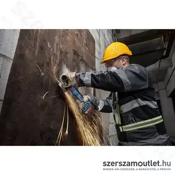 BOSCH GWS 18V-11 S Akkus sarokcsiszoló (18V/125mm) (Akku és töltő nélkül!) (06019N4000)