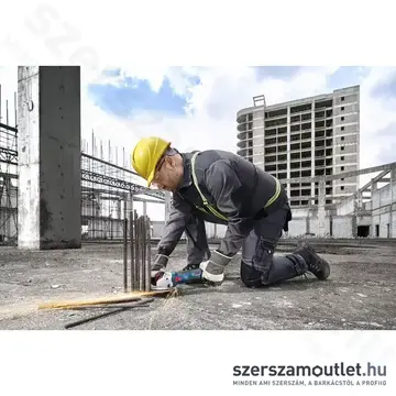 BOSCH GWS 18V-11 S Akkus sarokcsiszoló L-Boxxban (2x5,0Ah/18V)