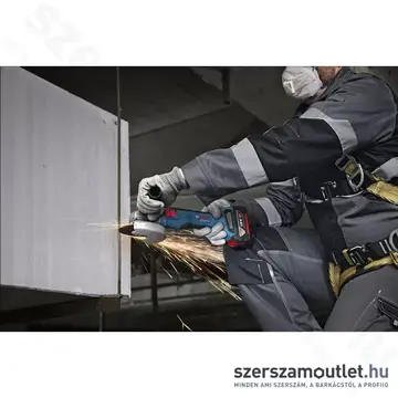 BOSCH GWS 18V-8 Akkus sarokcsiszoló L-Boxxban (2x4,0Ah/18V) (06019N9002)