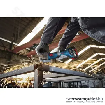 BOSCH GWS 18V-8 Professional Akkus szénkefementes sarokcsiszoló 125mm (2x5,0Ah/18V)