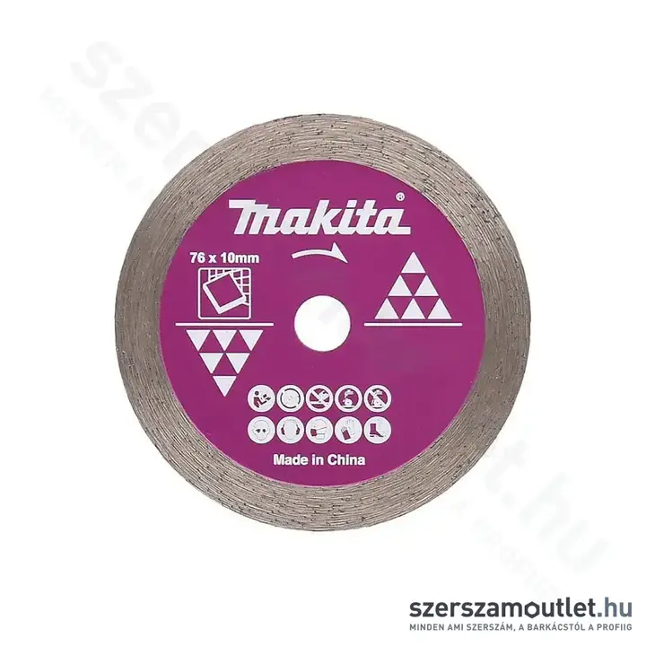 MAKITA DMC300 gyémánttárcsa 76x10 mm