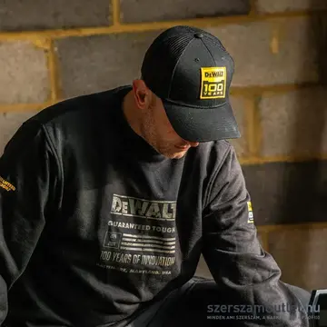 DEWALT LIMITED Baseball sapka 100 éves DeWALT évfordulóra (Fekete/Sárga)
