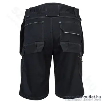 PORTWEST PW345 PW3 Holster Work Rövidnadrág 40-es (Fekete)
