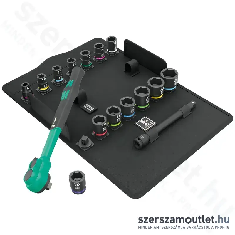 WERA 8100 SB Racsnis hajtókar 3/8