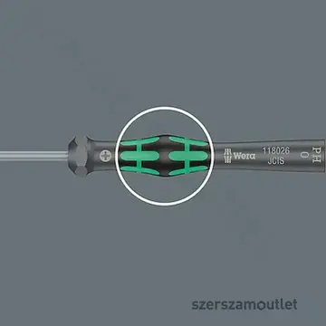 WERA 2035 Műszerész csavarhúzó, lapos, 0,3x1,8x60mm