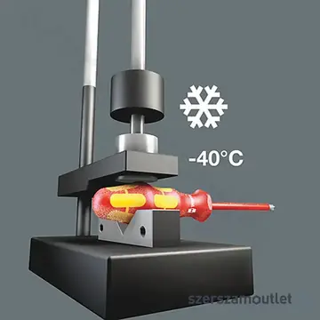 WERA 162 IS PH/S VDE Szigetelt csavarhúzó vékony szárral PH/S2x100mm