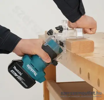 MAKITA DRT52Z Szénkefe nélküli élmaró (18V) (Akku és töltő nélkül!)