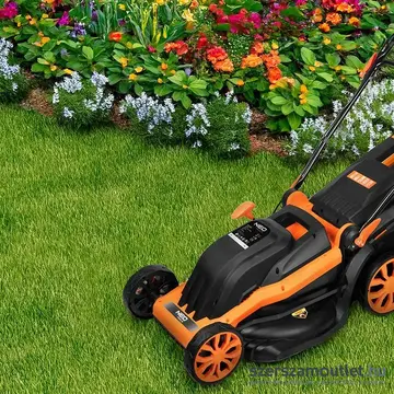 NEO TOOLS Elektromos fűnyíró 45l, IPX4, 44cm, 25-75mm, 1800W/230V