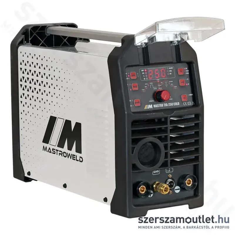 MASTROWELD TIG-250 DC COLD Hegesztő inverter + varrattisztító (60-200A)