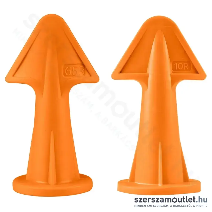 NEO TOOLS Fugakihúzó szilikonvég pisztolyos fugázóanyagokhoz, 6,5-10R (2db/csomag)