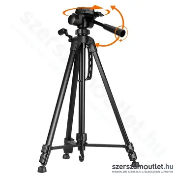 NEO TOOLS Háromlábú állvány lézeres készülékekhez, teleszkópos, 1/4