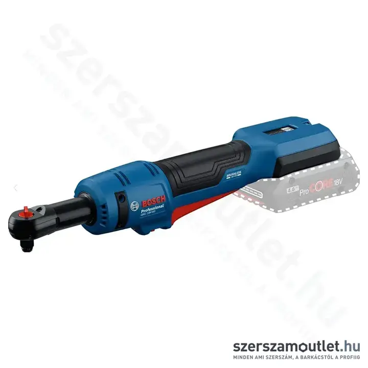 BOSCH GRC 18V-60 Professional Akkus szénkefementes racsnis csavarkulcs 60Nm, 18V (Akku/töltő nélkül)