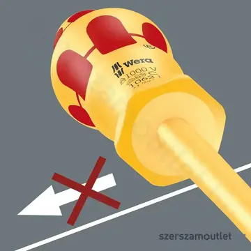 WERA 1060 i/1065 i/6 VDE Szigetelt csavarhúzó készlet 6 részes