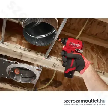 MILWAUKEE M12 BLIDRC-0 Akkus ütvecsavarozó (1/4" 124Nm) (12V) (Akku és töltő nélkül!)