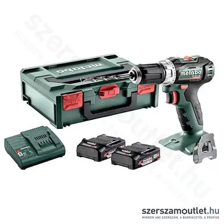 METABO BS 18 L BL Akkus szénkefementes fúró-csavarozó metaBOXban (2x2,0Ah/18V)