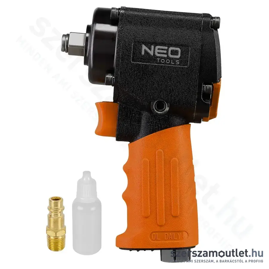 NEO TOOLS Pneumatikus ütvecsavarozó 1/2", 680Nm, 6,3-7bar