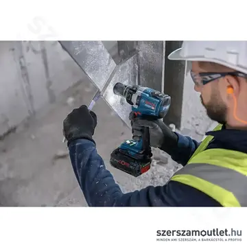 BOSCH GDS 18V-750 C Akkus ütvecsavarozó L-Boxxban (750Nm 1/2") (2x8,0Ah/18V)