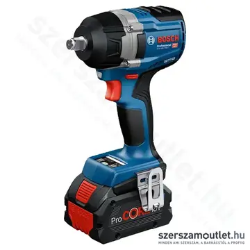 BOSCH GDS 18V-750 C Akkus ütvecsavarozó L-Boxxban (750Nm 1/2") (2x8,0Ah/18V)