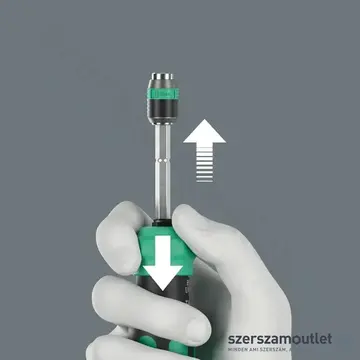 WERA Kraftform Kompakt 20 RA-R Racsnis csavarhúzó bitkészlettel, 1/4", PH/PZ/TX/SL, 6db-os