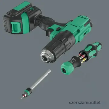 WERA Kraftform Kompakt 20 RA-R Racsnis csavarhúzó bitkészlettel, 1/4", PH/PZ/TX/SL, 6db-os