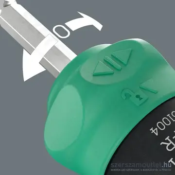 WERA Kraftform Kompakt 20 RA-R Racsnis csavarhúzó bitkészlettel, 1/4", PH/PZ/TX/SL, 6db-os