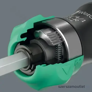 WERA Kraftform Kompakt 20 RA-R Racsnis csavarhúzó bitkészlettel, 1/4", PH/PZ/TX/SL, 6db-os