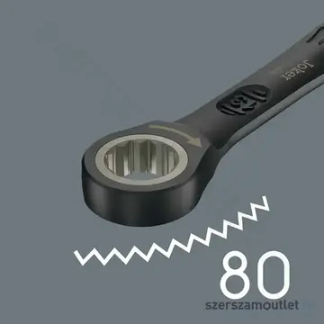 WERA 6000 Joker Black Edition 11 Set 1 Racsnis csillag-villáskulcs készlet, 8-19mm, 11db-os