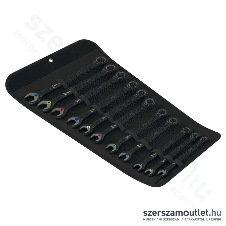 WERA 6000 Joker Black Edition 11 Set 1 Racsnis csillag-villáskulcs készlet, 8-19mm, 11db-os