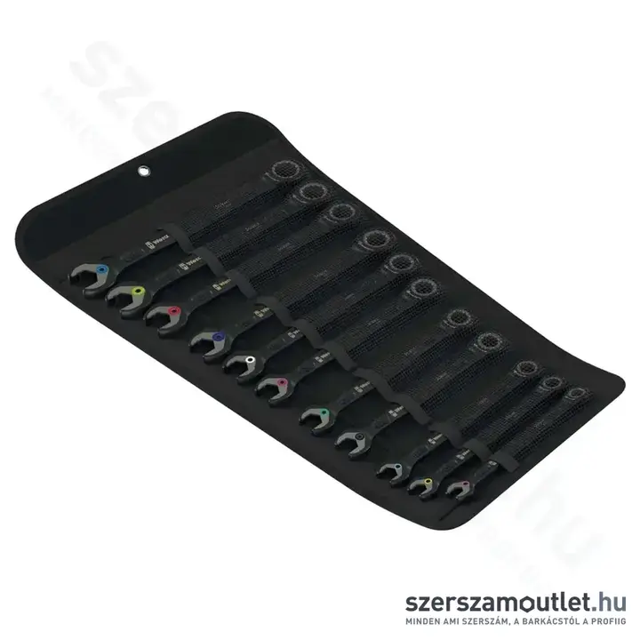 WERA 6000 Joker Black Edition 11 Set 1 Racsnis csillag-villáskulcs készlet, 8-19mm, 11db-os