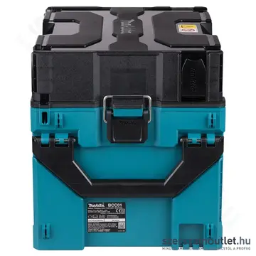 MAKITA BCC01 XGT Akkutöltő Makpac kofferben, 8port, IPX4 (2,0-8,0Ah/40V)