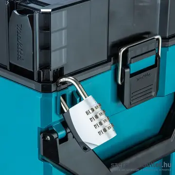 MAKITA BCC02 XGT Akkutöltő Makpac kofferben, 12port, IPX4 (2,0-4,0Ah/40V)