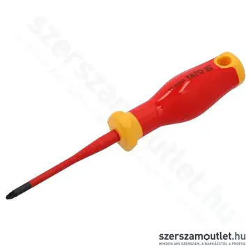 YATO Szigetelt csavarhúzó, SL/PZ1x80mm