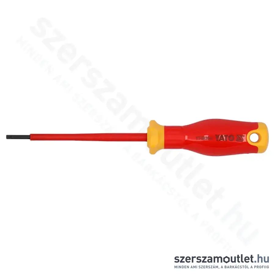 YATO Szigetelt lapos csavarhúzó, 3,0x100mm