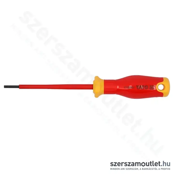 YATO Szigetelt lapos csavarhúzó, 3,0x100mm