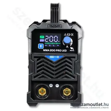 PANELECTRODE ER 23 MMA 200 PRO LED Inverteres hegesztőgép TIG, IP21S, 230V