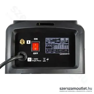PANELECTRODE ER 23 ZEUS 200 Double Pulse (4x4) Inverteres hegesztőgép MIG/MAG/TIG, 230V