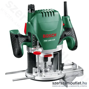 BOSCH POF 1400 ACE Felsőmaró kofferben +6 részes marókészlet (1400W/6-8mm) (060326C801)