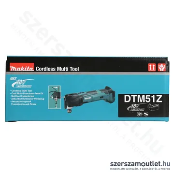 MAKITA DTM51Z Akkus multifunkciós gép (18V) (Akku és töltő nélkül!)