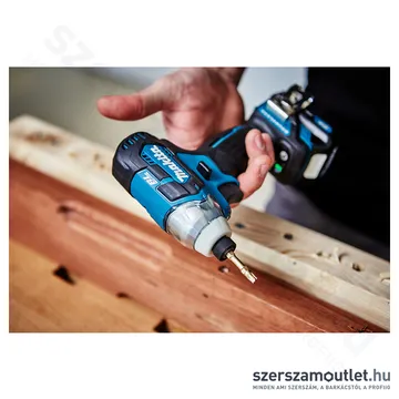 MAKITA TD111DZ Akkus szénkefementes ütvecsavarozó (10,8V/1/4") (Akku és töltő nélkül!)