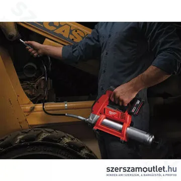 MILWAUKEE M12 GG-0 Akkus zsírzópisztoly (12V) (Akku és töltő nélkül!)
