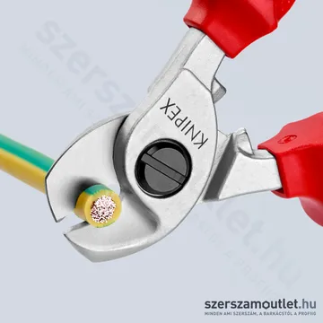 KNIPEX SZIGETELT Kábelvágó fogó 1000V 165mm (95 16 165)