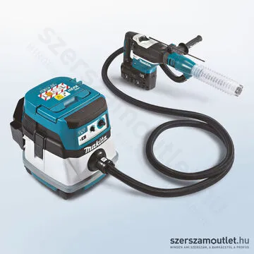 MAKITA DHR400ZKU Akkus szénkefementes SDS-MAX fúrókalapács (2x18V) (Akku és töltő nélkül)