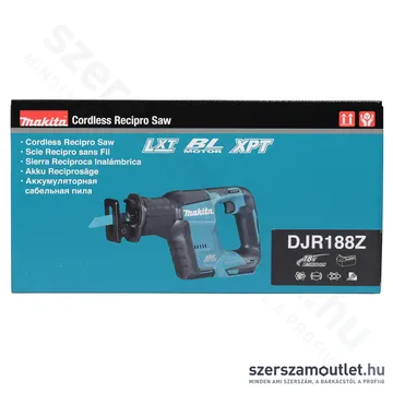 MAKITA DJR188Z Akkus szénkefementes orrfűrész (18V) (Akku és töltő nélkül!)
