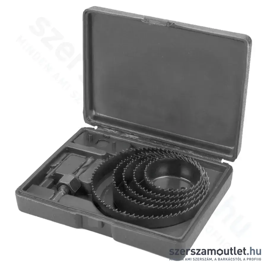 EXTOL Körkivágó készlet fához 8 részes (63,5-127mm)