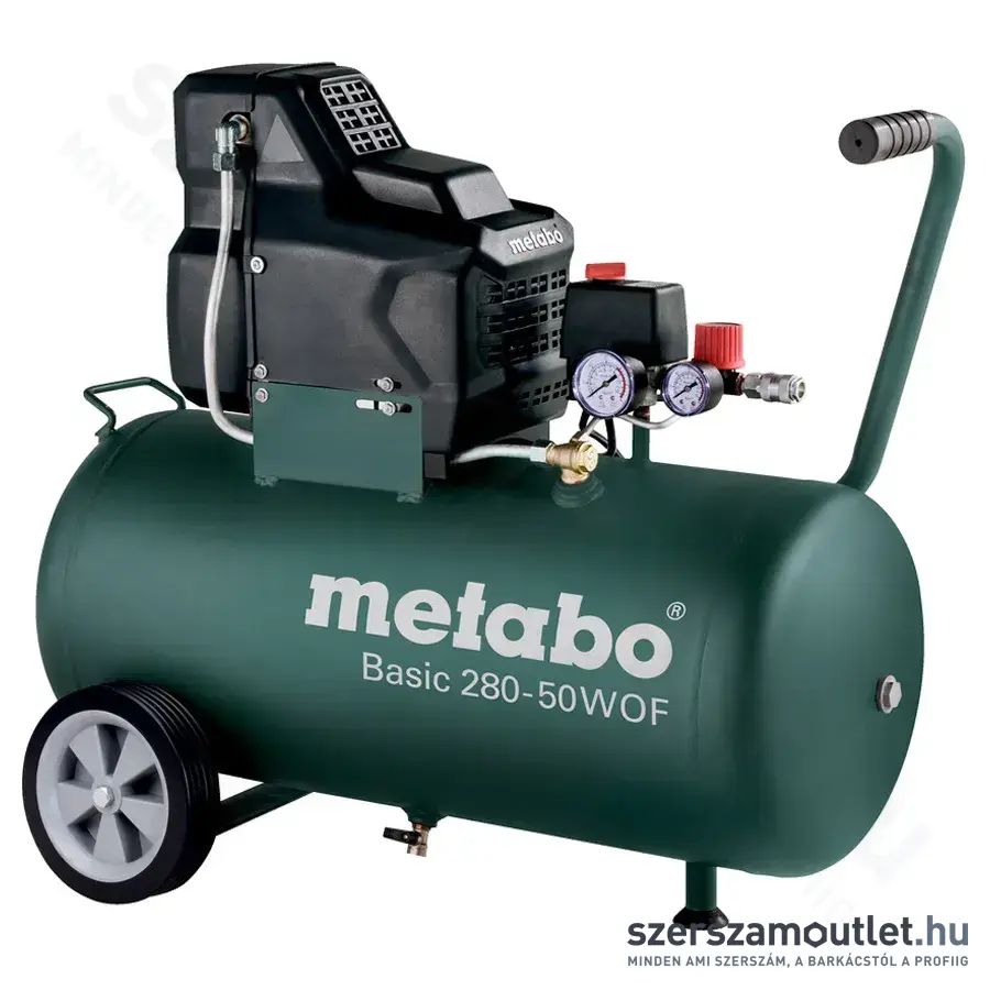 METABO BASIC 280-50 W OF Olajmentes kompresszor (1700W/50l)